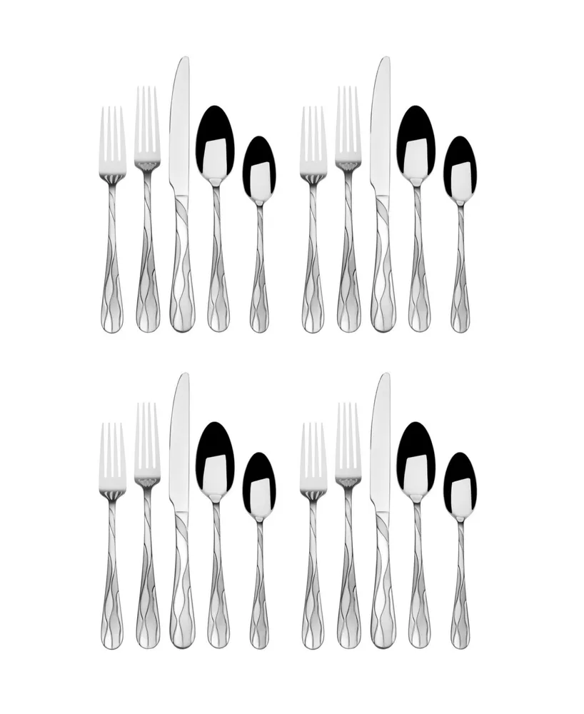 International Silver Cascade 51 Pc Flatware Set, Service for 8 - Macy's