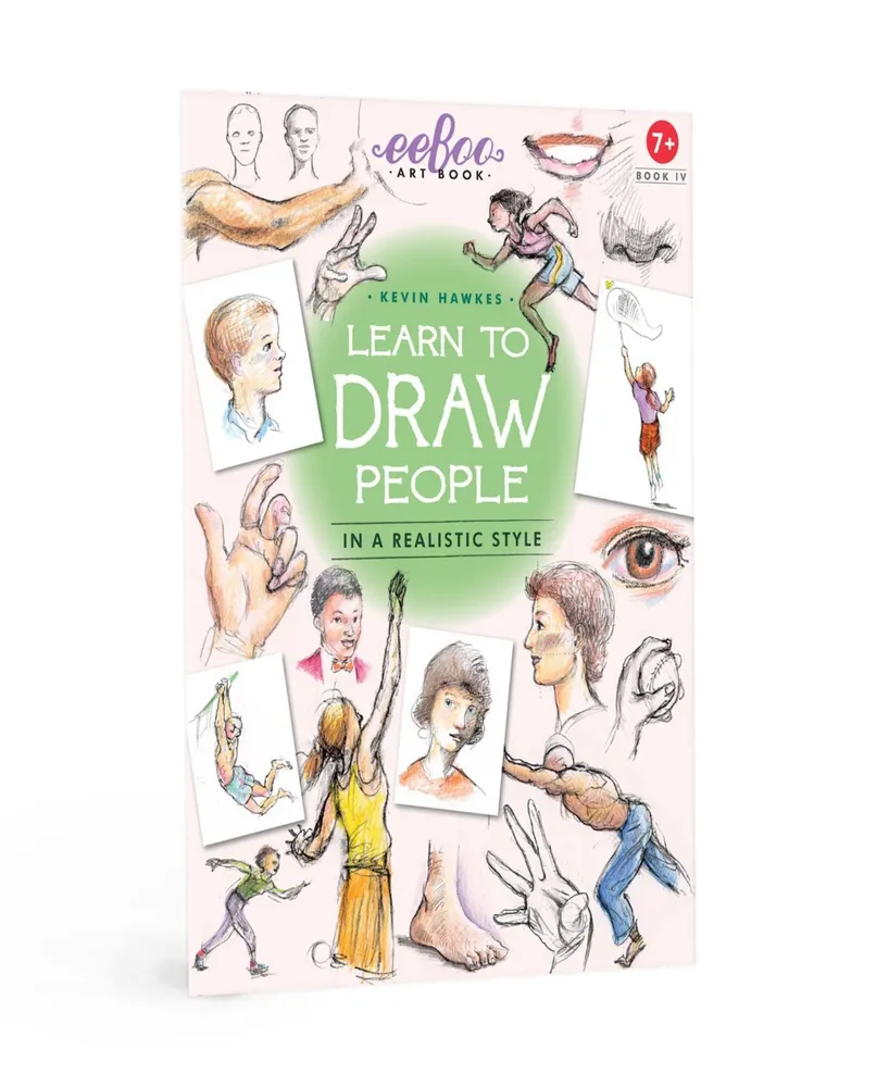 Eeboo Art Book 4 Learn to Draw People with Kevin Hawkes