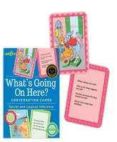 Eeboo What's Going on Here Conversation Flash Cards 50 Piece Set