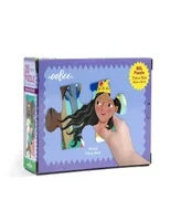 EeBoo Princess Adventure Big Puzzle Set, 20 Piece