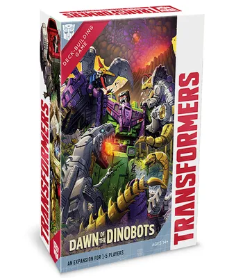 Renegade Game Studios Transformers Deck-Building Game Dawn of the Dinobots Expansion Set, 85 Pieces