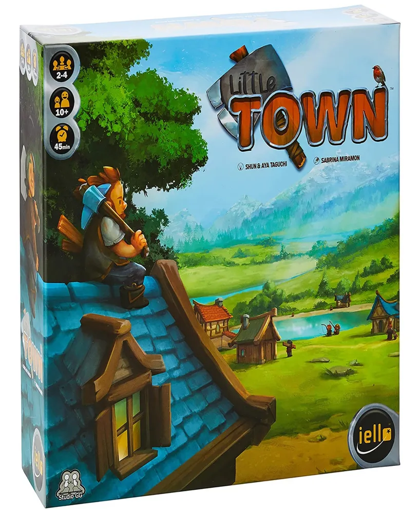 Iello Little Town Strategy Worker Placement Game Kids Family
