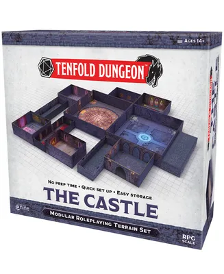 Gale Force Nine Tenfold Dungeons the Castle Modular Roleplaying Terrain 5 Piece Set 5e Role Playing Game Adventure Gale Force 9