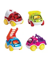 Edushape Mighty Mini Vehicles - Set of 8