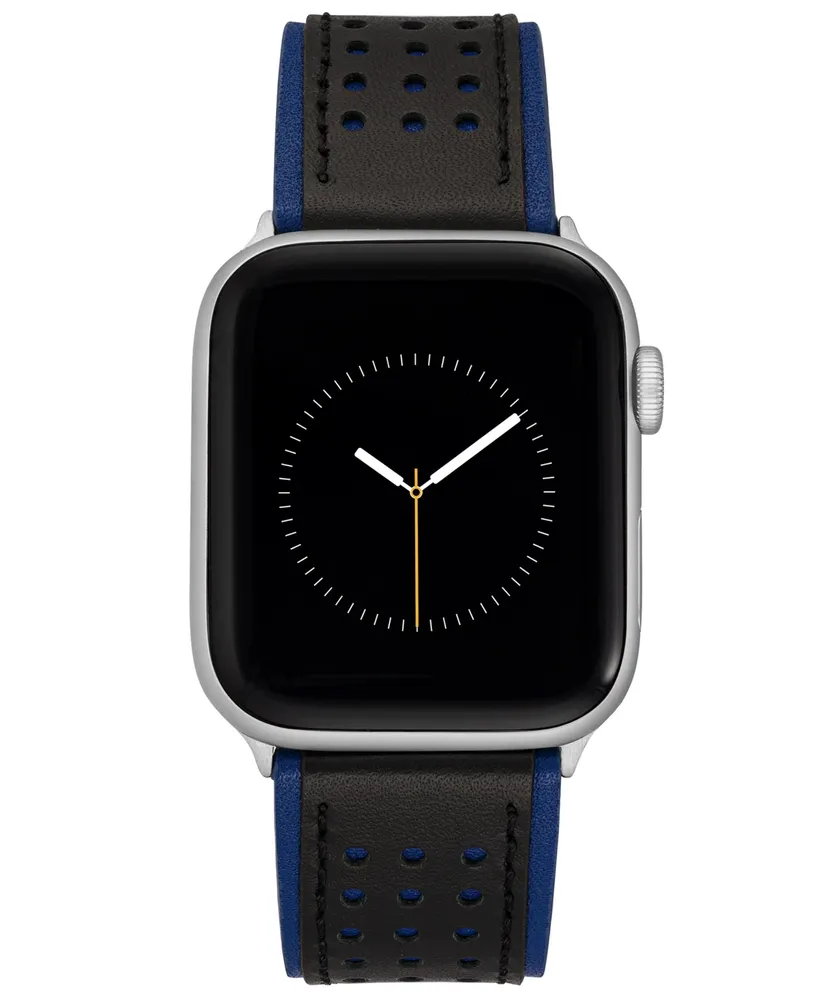 Interchangeable silicone strap compatible with Apple Watch 42/44