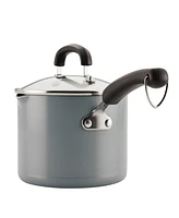 Farberware Ceramic Nonstick Straining 3 Quart Saucepan with Lid