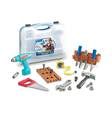 Learning Resources Pretend & Play Work Belt & Tool Set - 20 Pieces