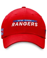 Men's Fanatics Red New York Rangers Authentic Pro Rink Adjustable Hat