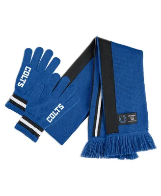 Women's Wear by Erin Andrews Indianapolis Colts Scarf and Glove Set