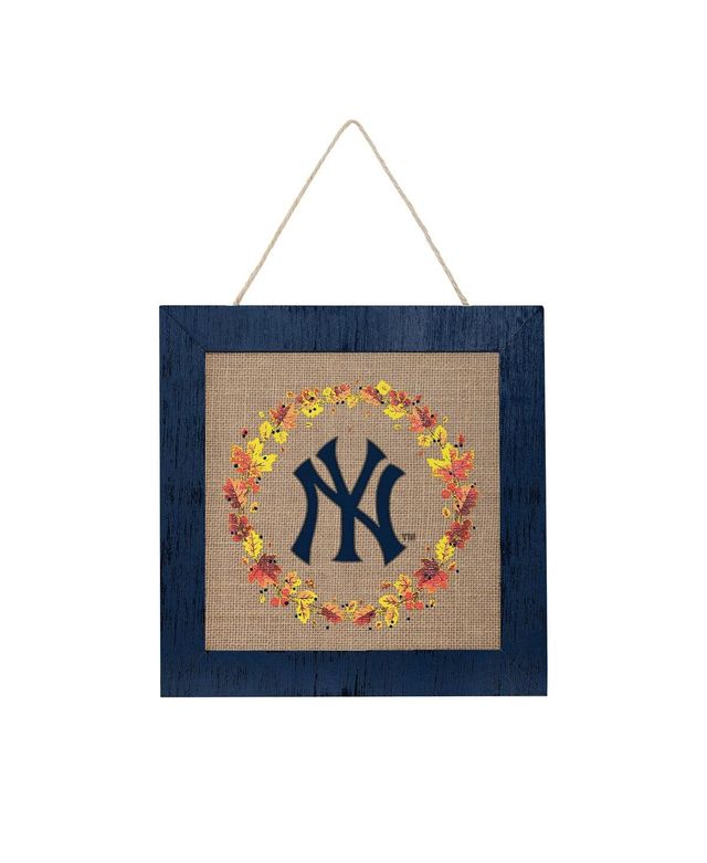 Foco New York Yankees 12'' Double-Sided Burlap Sign