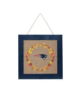 Foco New England Patriots 12'' Double-Sided Burlap Sign