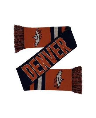 Men's and Women's Foco Denver Broncos Reversible Thematic Scarf