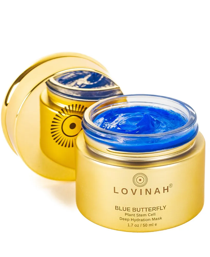 Lovinah Skincare Blue Butterfly Stem Cell Intense Hydration Mask, 1.7 Oz