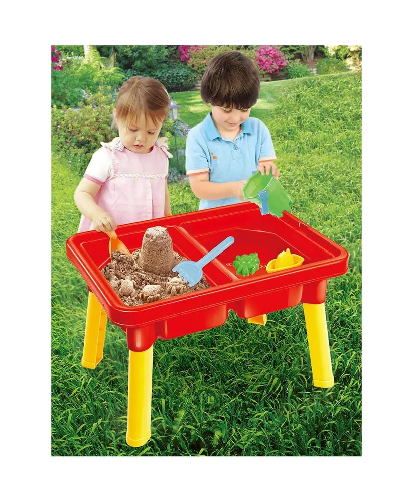 Nothing But Fun Toys Sand & Water Sensory Playtable with Accessories - 6 Pieces