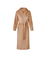 Pure Fiber Women's Velvety Soft Velour Bathrobe