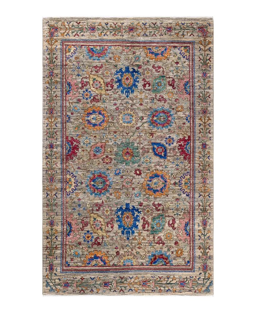 Adorn Hand Woven Rugs Serapi M1973 5'2" x 8'4" Area Rug