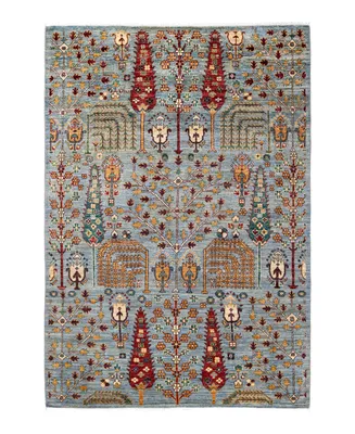 Adorn Hand Woven Rugs Serapi M1973 4'9" x 6'11" Area Rug