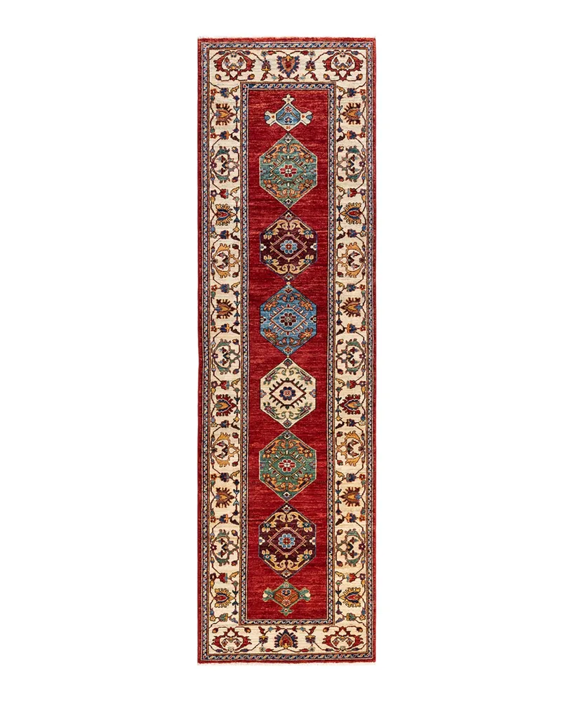 Adorn Hand Woven Rugs Serapi M1973 2'9" x 9'10" Runner Area Rug