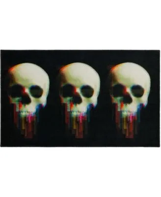 Mohawk Prismatic Digital Skulls Area Rug