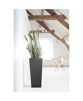 Ecopots Rotterdam Durable Indoor and Outdoor Rectangle Planter