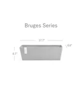 Ecopots Bruges Indoor and Outdoor Modern Flower Pot Planter