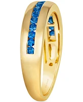Le Vian Men's Cornflower Sapphire Band (5/8 ct. t.w.) in 14k Gold