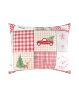 Levtex Home for Christmas Festive Plaid -Pc. Quilt Set