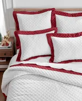 Levtex All Is Bright Bordered 2-Pc. Sham Set, European