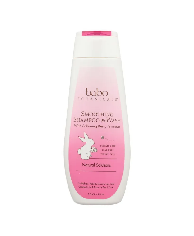 Babo Botanicals Kids Smooth Detangling Shampoo - Berry Primrose