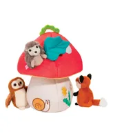 Douglas Woodland Mushroom Finger Puppet Play Set