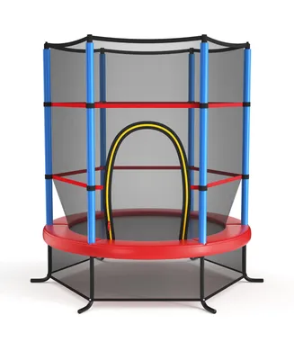 55" Kids Trampoline Bouncing Jumping Mat Recreational Trampoline