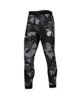 Men's and Women's The Wild Collective Black Pittsburgh Steelers Camo Jogger Pants