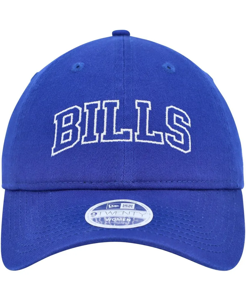 Women's New Era Royal Buffalo Bills Collegiate 9TWENTY Adjustable Hat