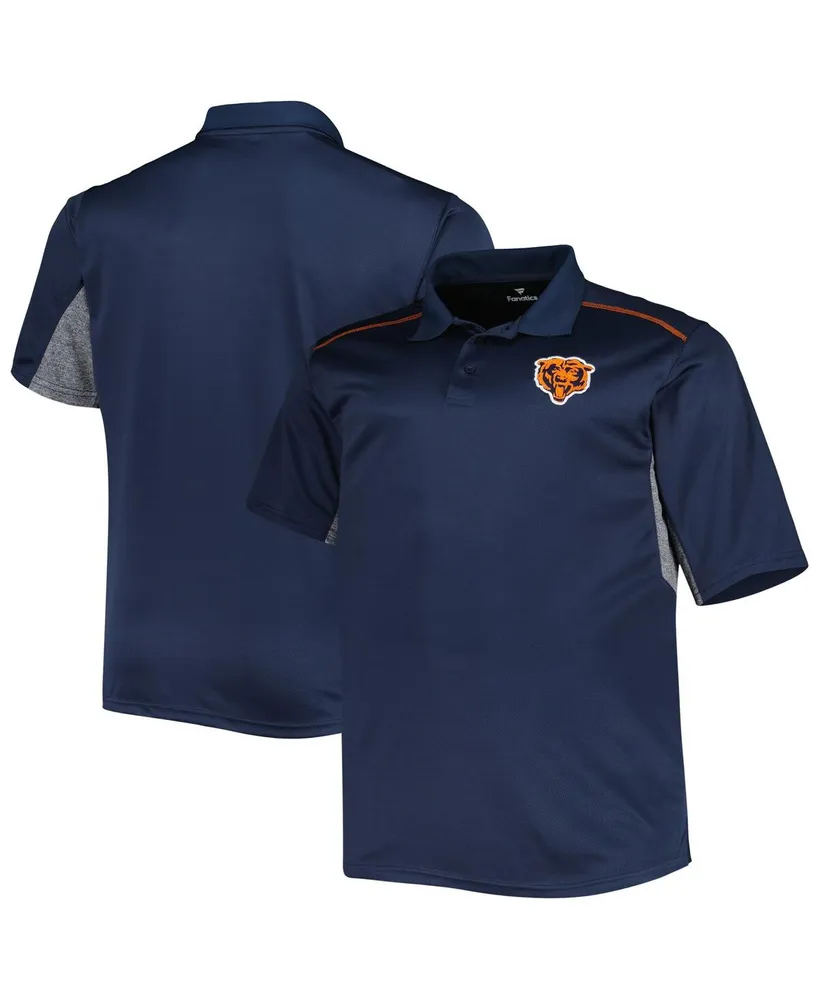 Men's Antigua Navy Chicago Bears Vivid Polo