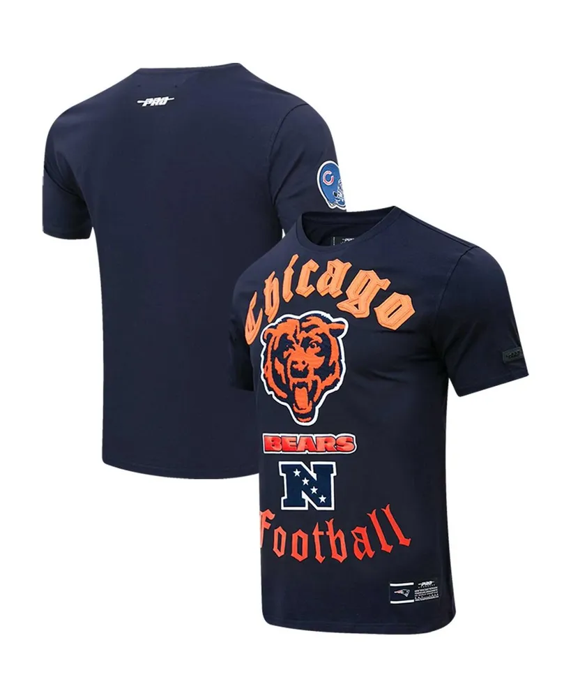 Men's Pro Standard Navy Chicago Bears Old English T-shirt