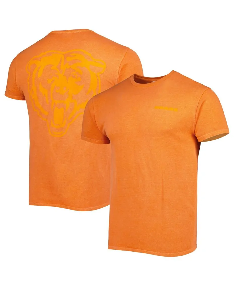 Men's '47 Brand Orange Chicago Bears Fast Track Tonal Highlight T-shirt