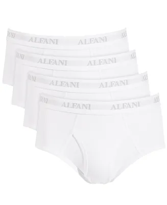 Alfani Men's 4-Pk. Moisture-Wicking Cotton Briefs, Created for Macy's