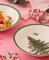 Christmas Tree Ascot Cereal Bowl, Set of 4, Service for 4