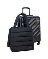 Geoffrey Beene Puffer Hardside Luggage Set, 2 Piece