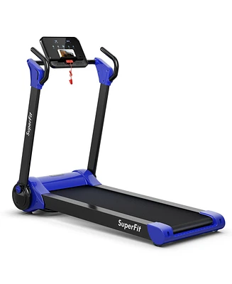Costway 2.25HP Folding Electric Motorized Treadmill With Speaker
