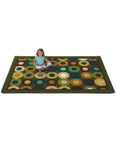 Carpets For Kids Calming Circles Carpet 4' x 6'