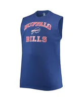 Men's Royal Buffalo Bills Big and Tall Muscle Tank Top