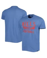 Men's '47 Brand Royal Buffalo Bills Wordmark Rider Franklin T-shirt