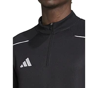 adidas Men's Tiro 23 Slim-Fit Performance 3-Stripes Quarter-Zip Track Jacket