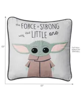 Lambs & Ivy Star Wars The Child/Baby Yoda Decorative Nursery Throw Pillow