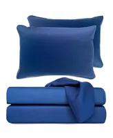 BedVoyage Luxury 4-Piece Bed Sheet Set