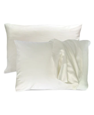 BedVoyage Luxury Rayon from Bamboo Pillowcase Pair, King