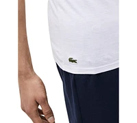 Lacoste Men's 3-Pack V-Neck Slim Fit Undershirts