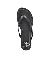 Calvin Klein Women's Crude Flat Thong Sandals