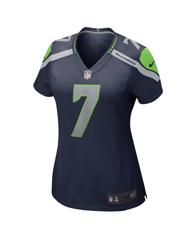 Women's Nike Geno Smith College Navy Seattle Seahawks Game Jersey